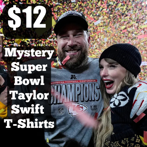 Mystery Taylor Swift Superbowl T-Shirts