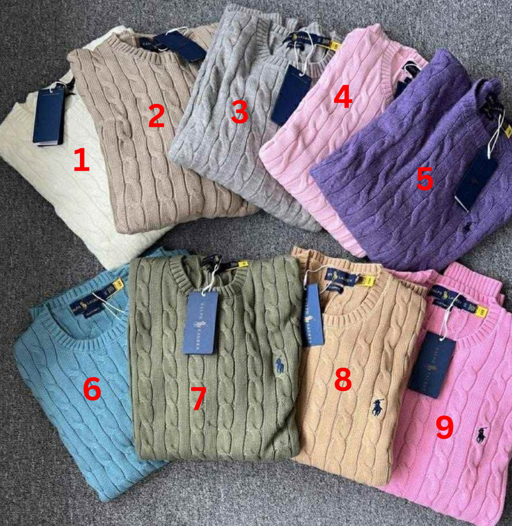 Lauren Cable Knit Woman's Sweater