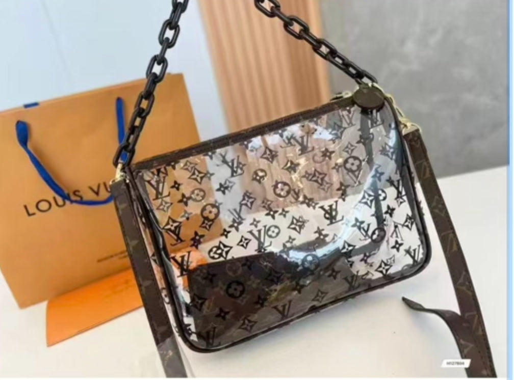 Lv Clear Crossbody