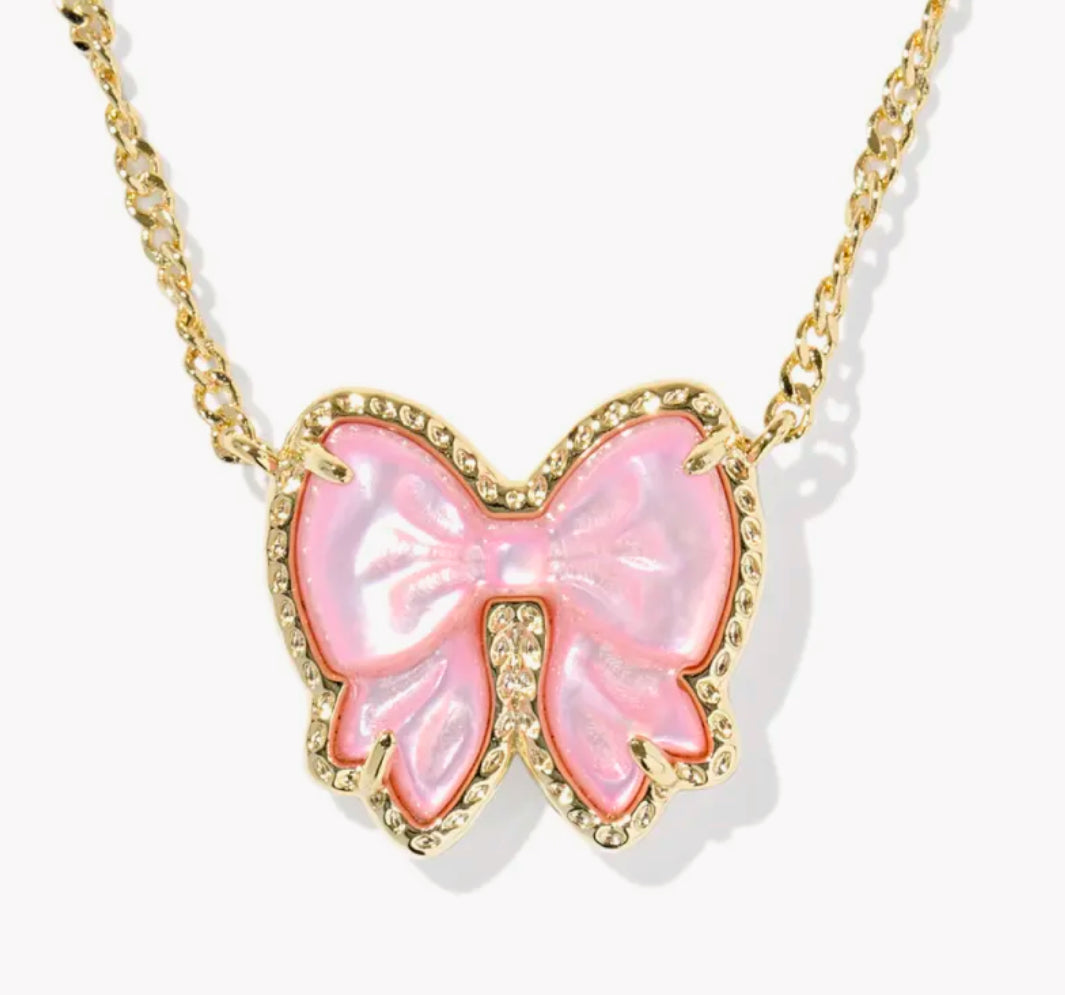 Kendra Haley Bow Necklace