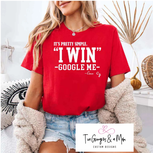 Google Me I Win Hoosiers T-Shirt