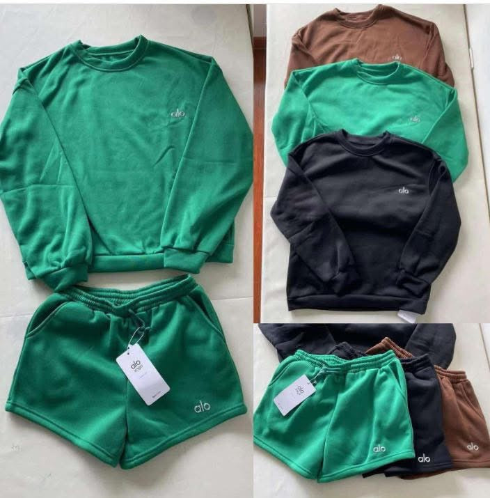 A Short & Sweatshirt Set Dupe