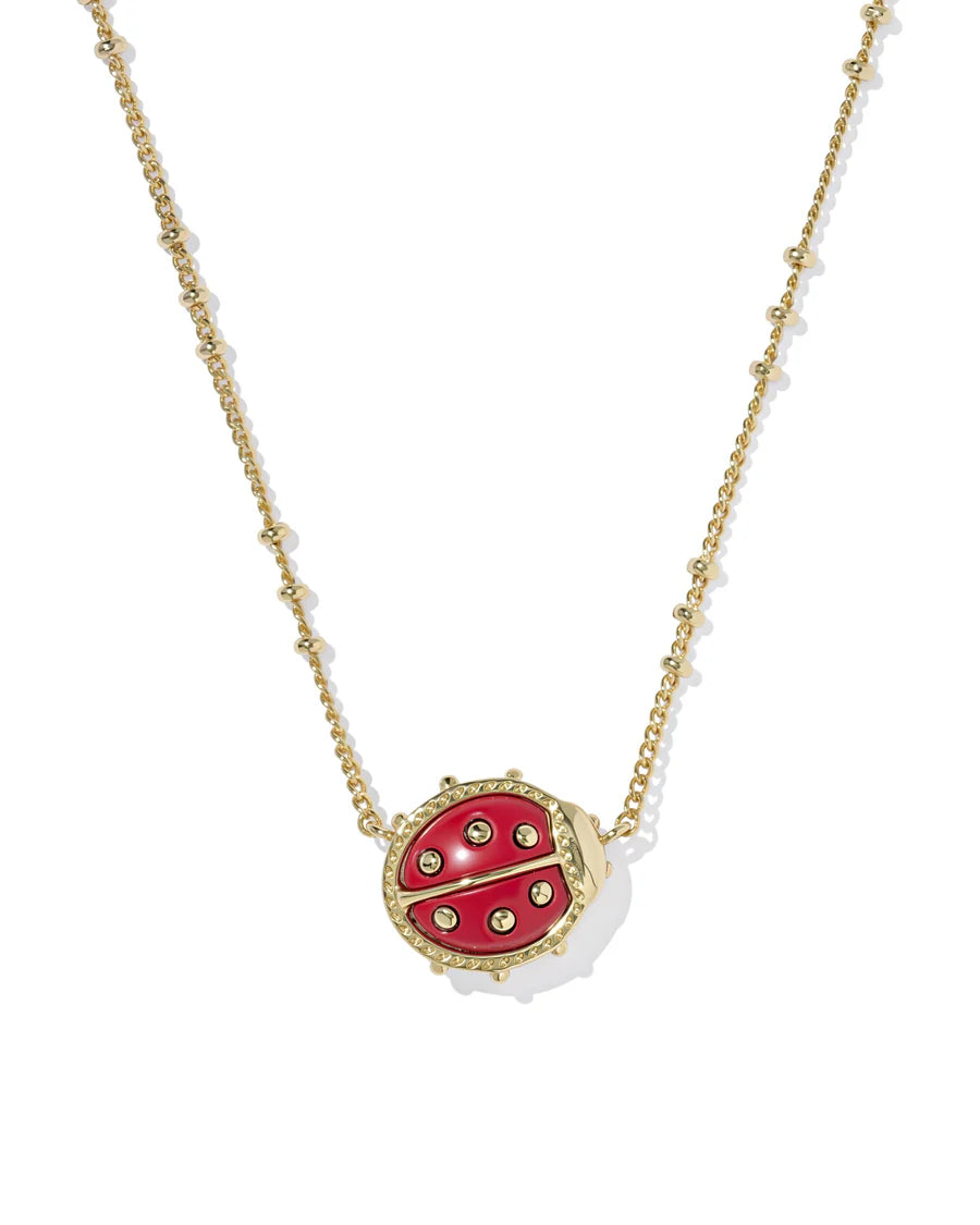 Kendra Lady Bug Necklace