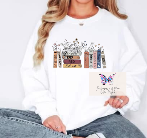 Swiftie Album Books Sweatshirt
