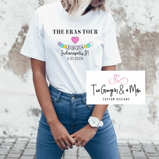 Custom Eras Tour Show T-Shirt