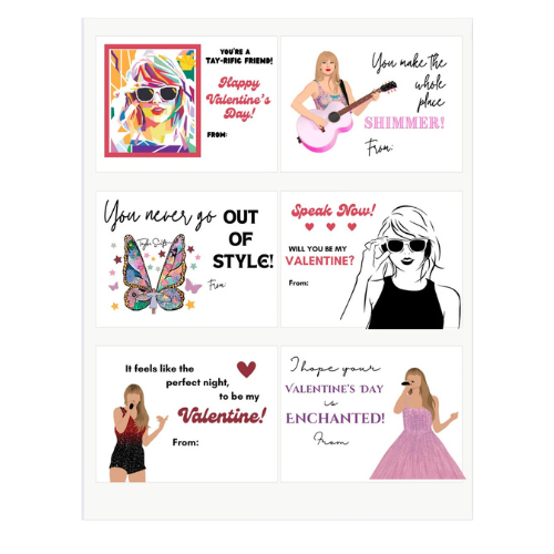 Swiftie Valentines Day CArds