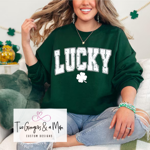 Lucky St Patrick's Day Crewneck