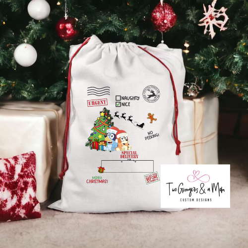 Custom Jumbo Santa Sacks