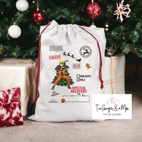 Custom Jumbo Santa Sacks