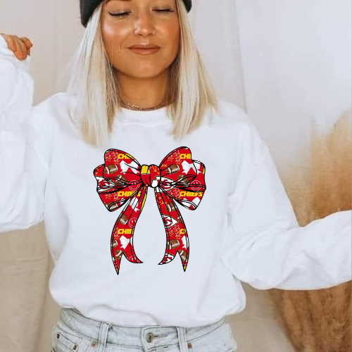 KC Chiefs Bow Sweatshirt