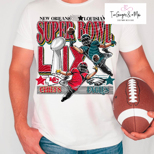 Superbowl Eagles/Chiefs T-Shirt