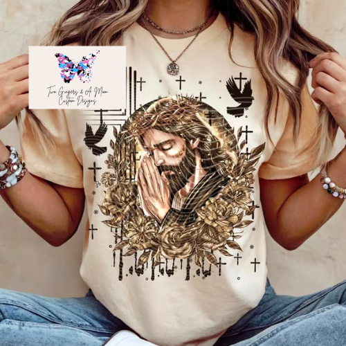 Jesus Praying Hands
