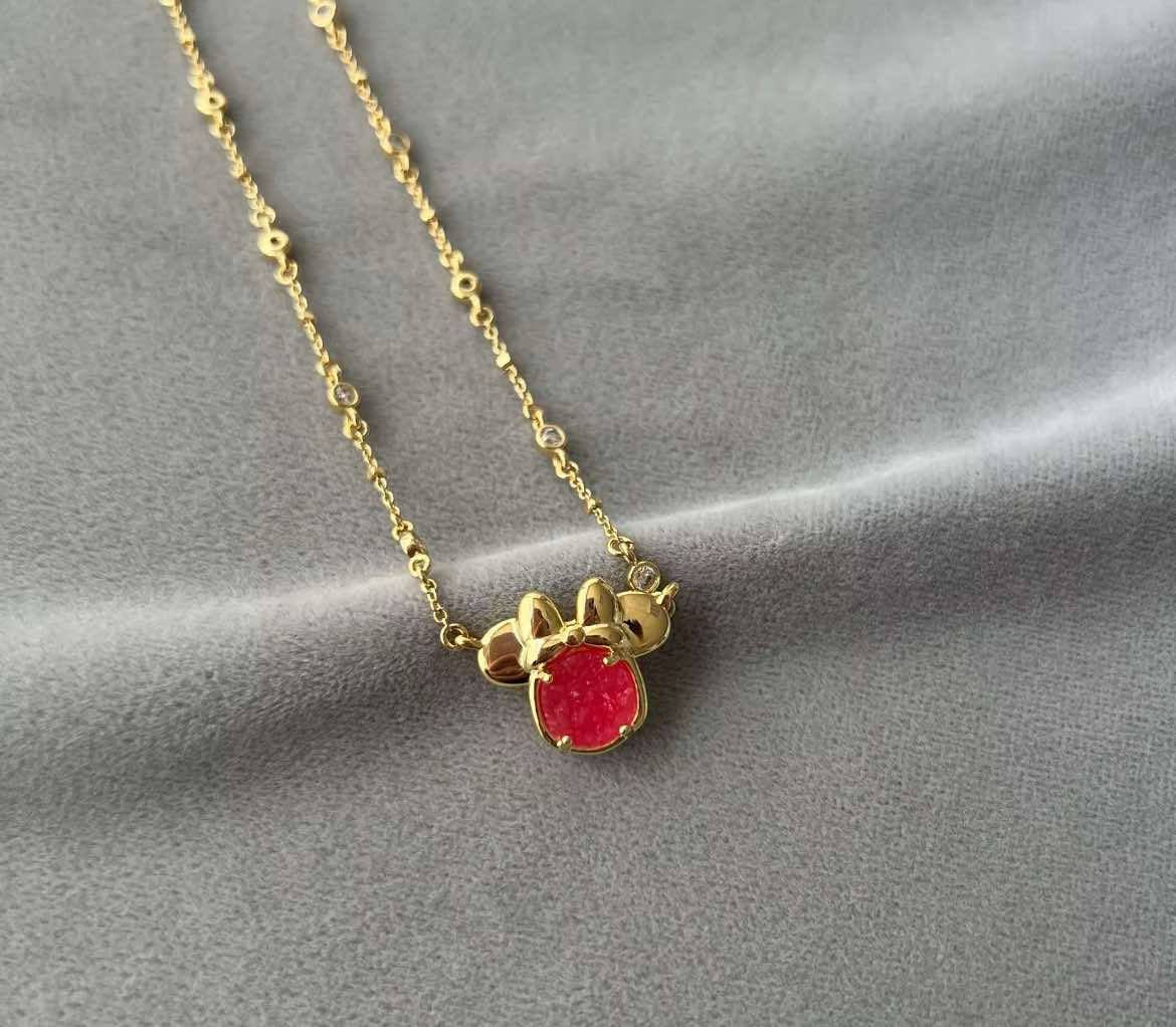 K Inspired Mouse Necklace