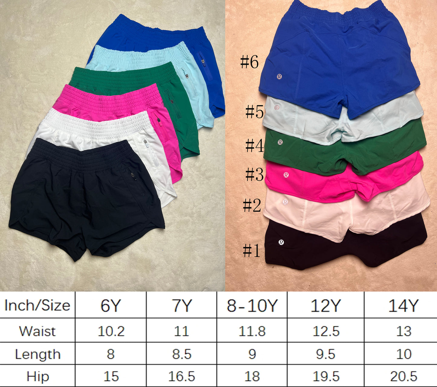 Lu Inspired Kids Shorts
