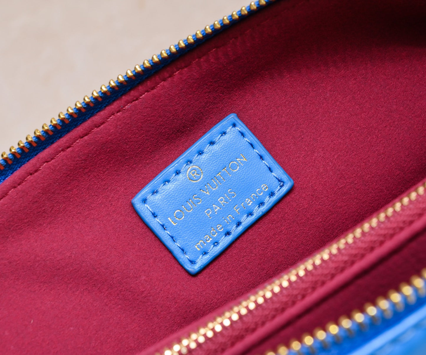 Blue Lv Inspired Crossbody