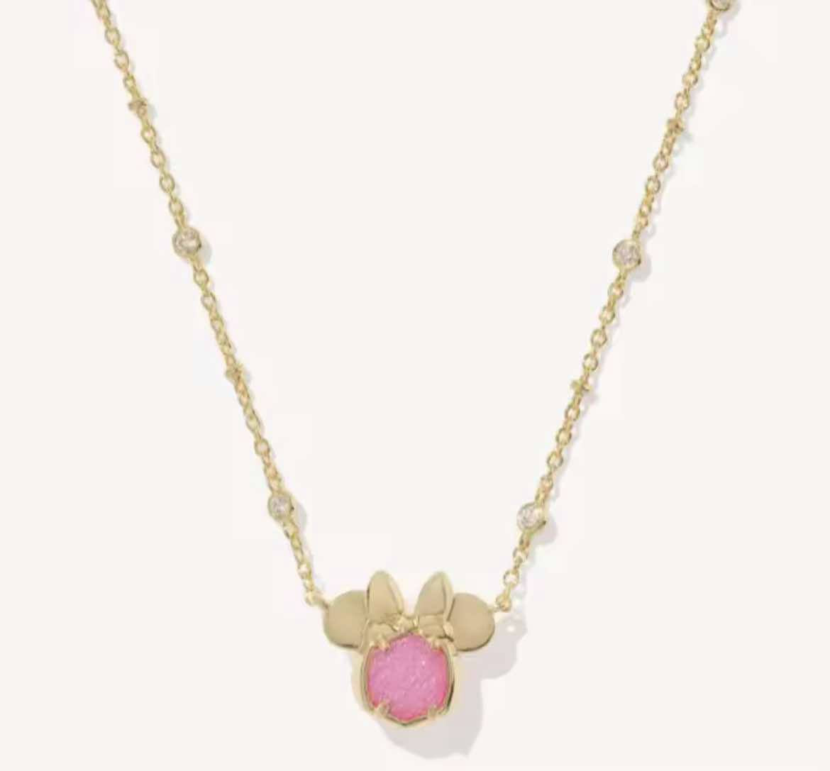 K Inspired Mouse Necklace