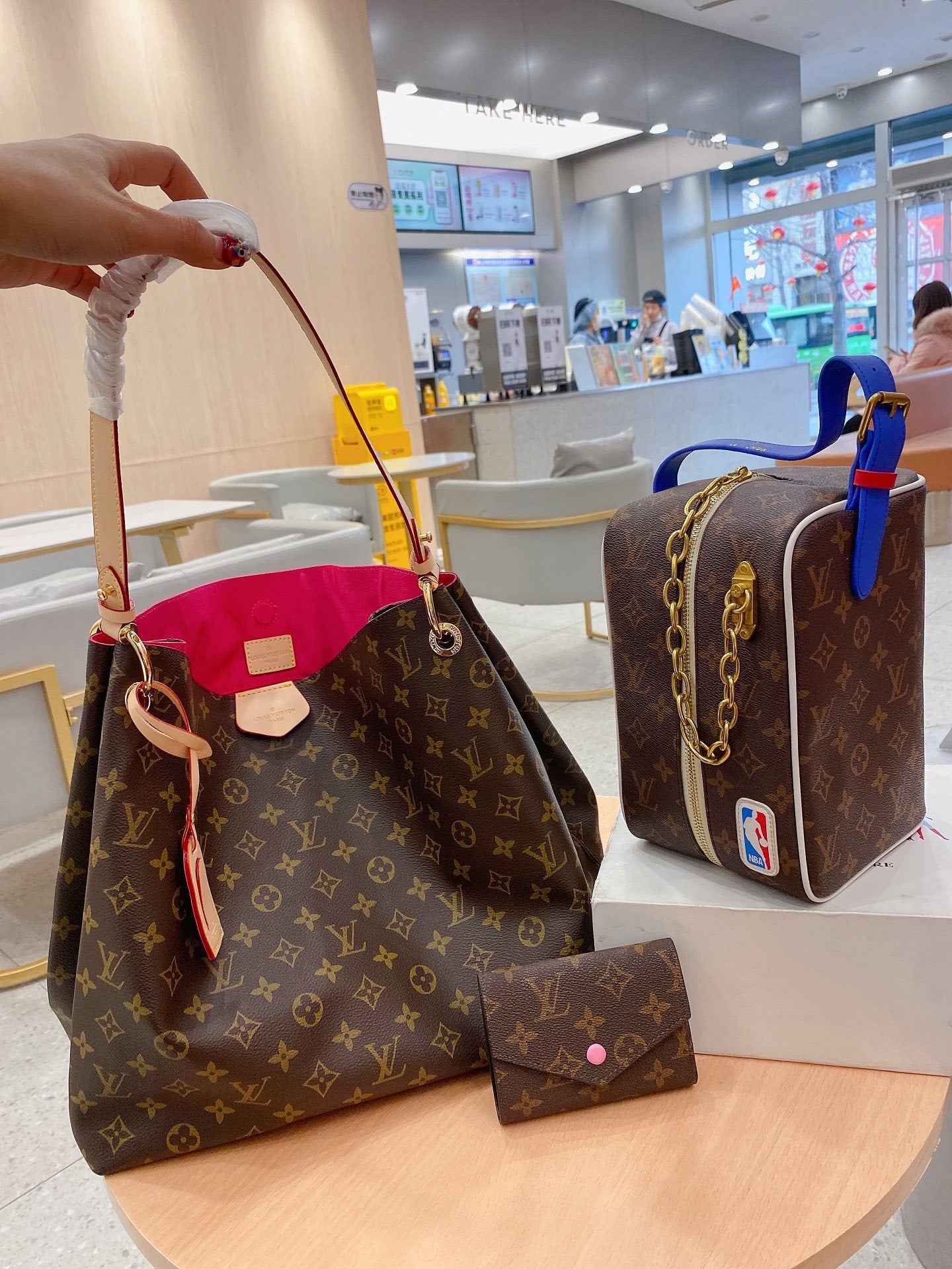 Louie 3 piece Bag Set Marked Down