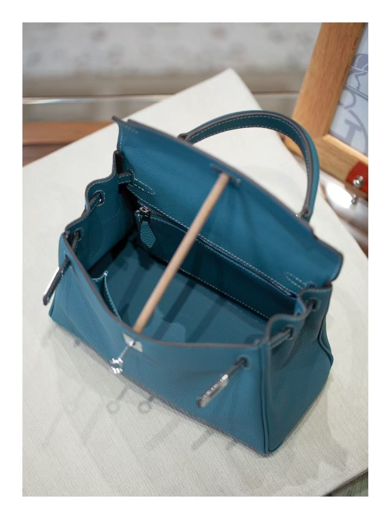 Turquoise or Brown Birk Bag