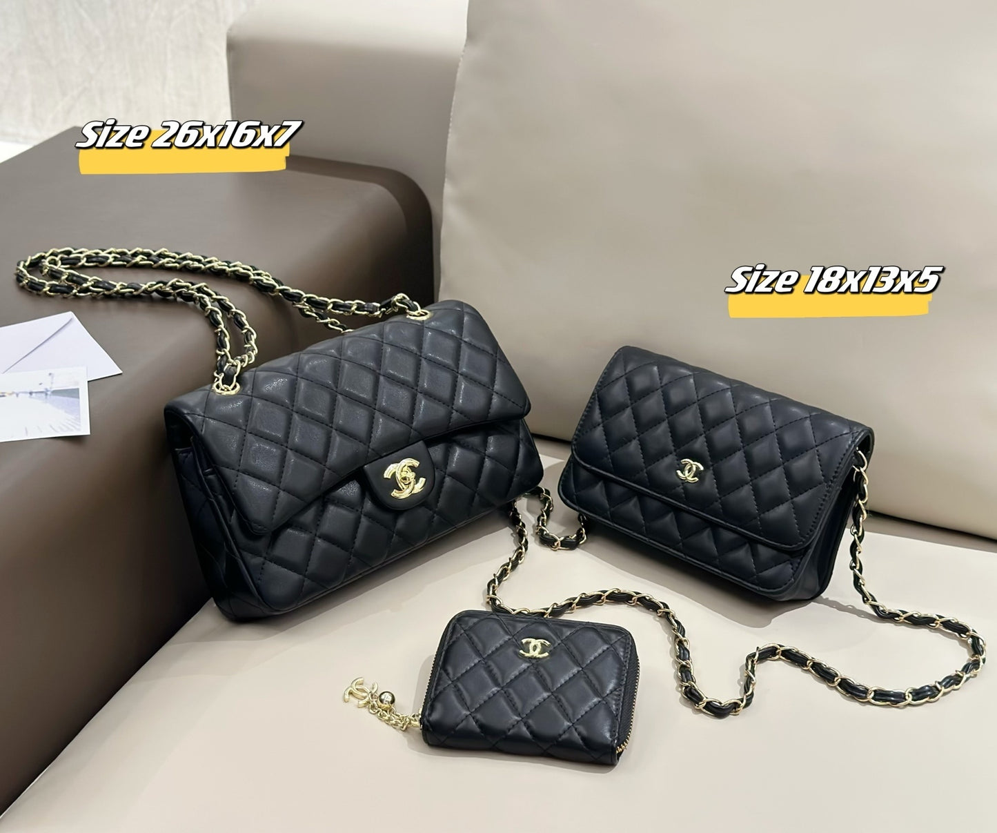 Chanel High Quality 3 Piece Set