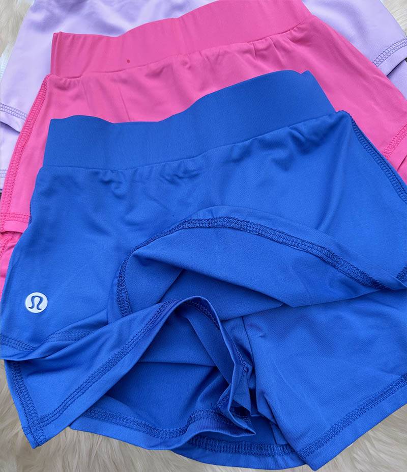 LULU Inspired Girl's Sporty Tank and Skirt Shorts Outfit