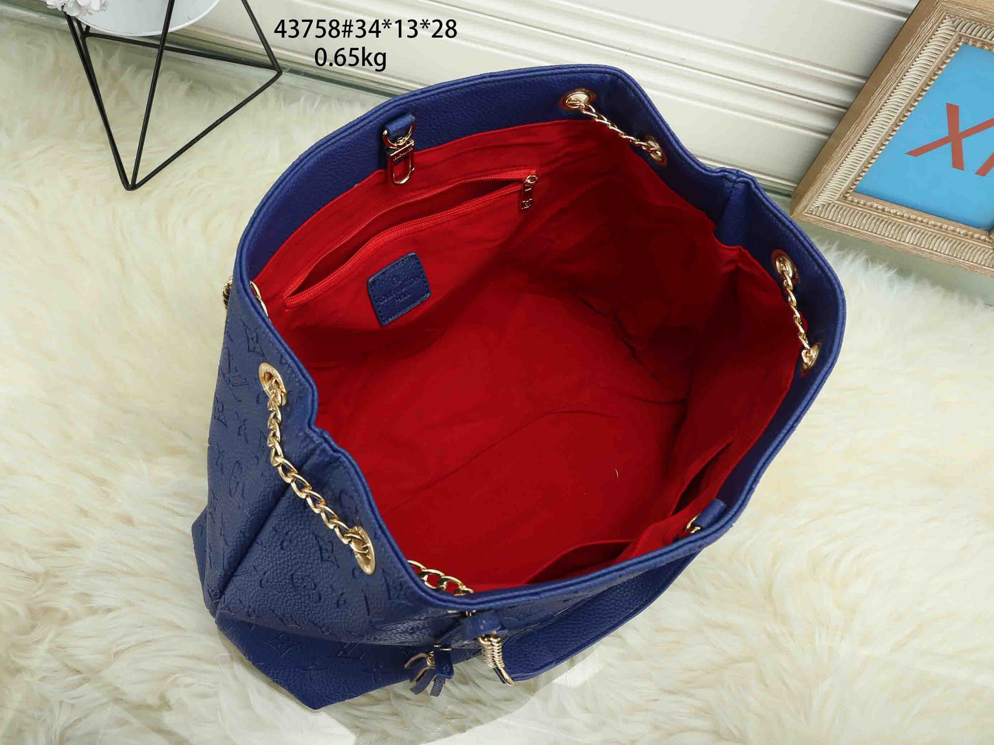 L Inspired Bucket Bag