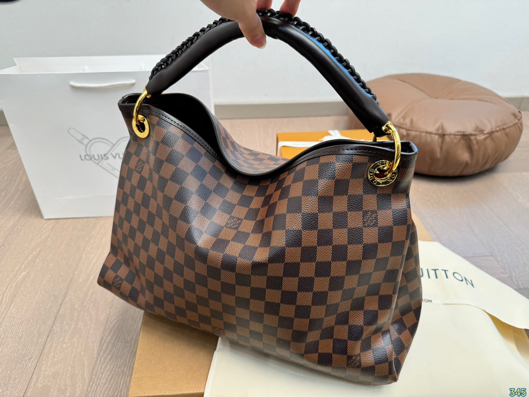 Lv Artsy MM Monogram Canvas Bag