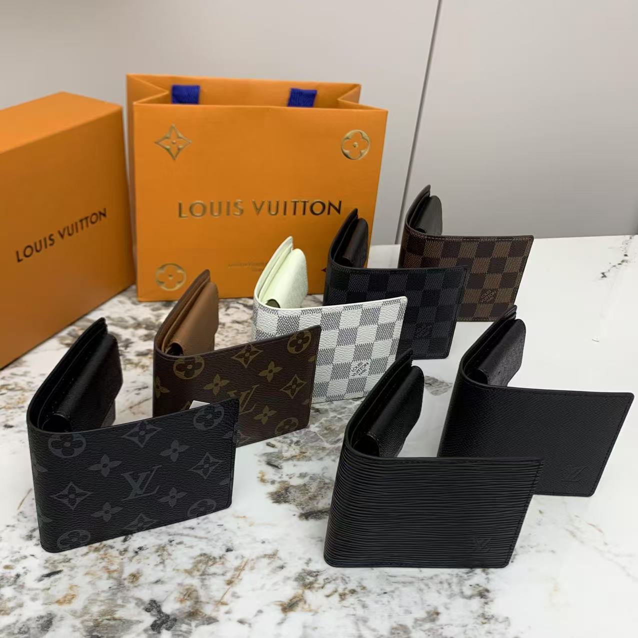 LV Inspired Mens Wallet