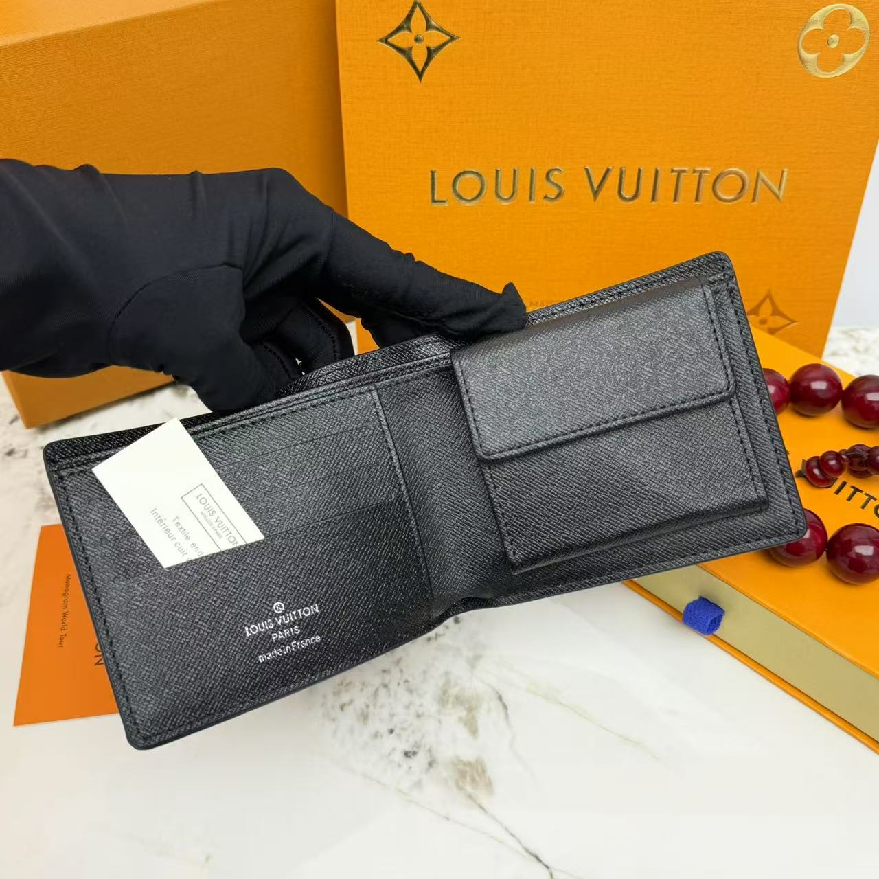 LV Inspired Mens Wallet
