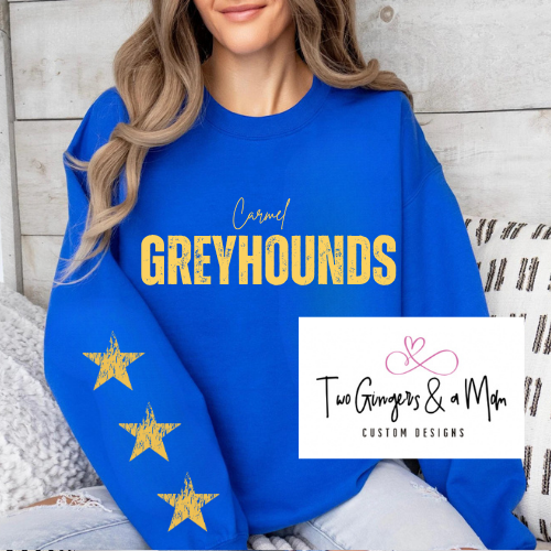 Custom School Spirit Crewneck Sweatshirt