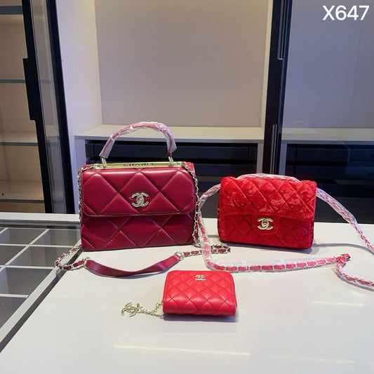 Chanel Inspired 3 piece Set