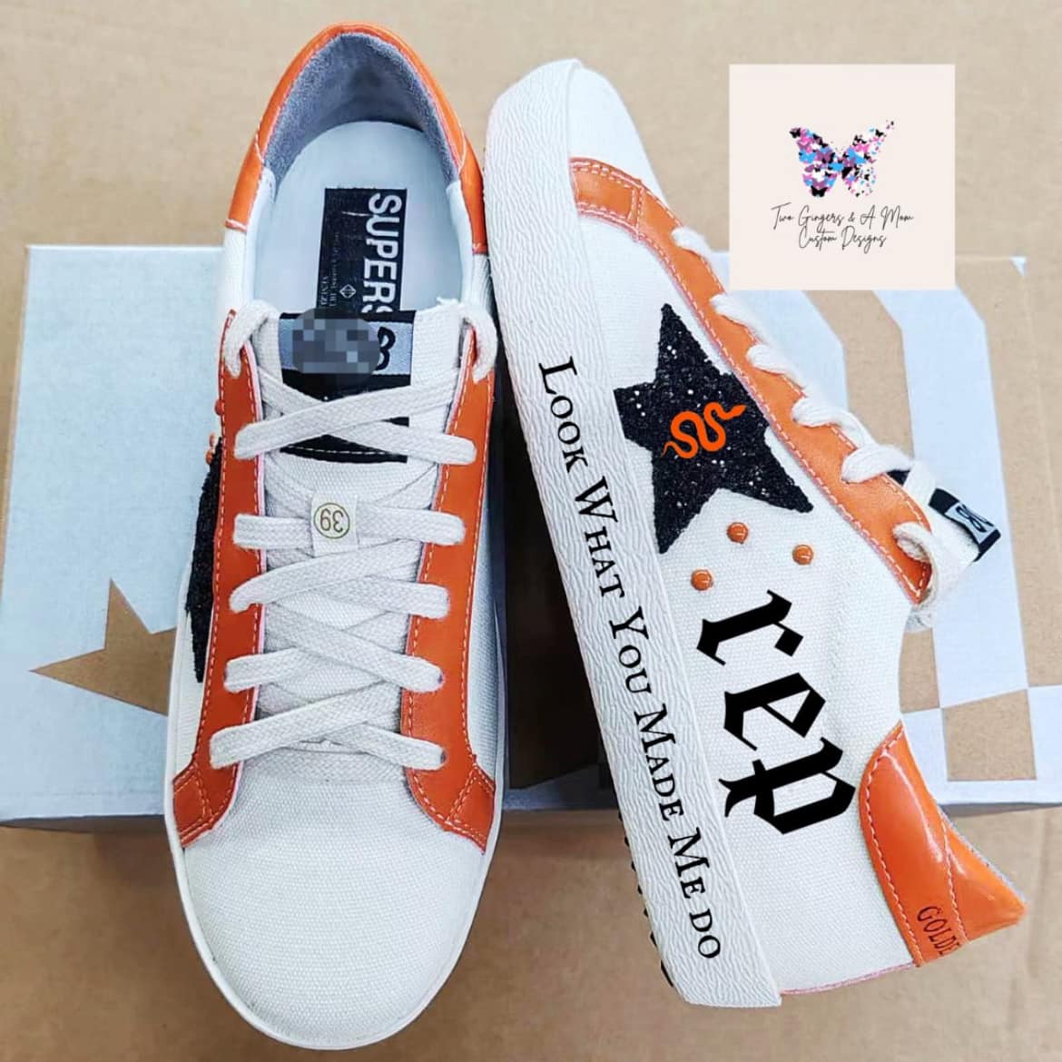 Customized Golden Goose Dupe Reputation Shoes