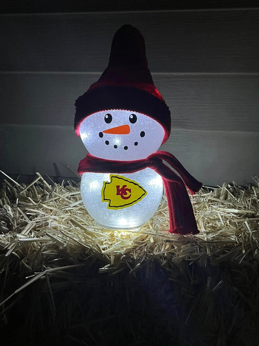 Custom  Snowman Light
