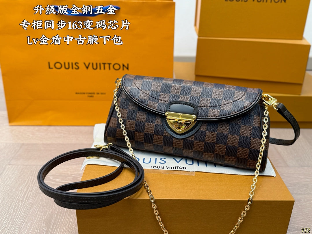 L Inspired Shoulder/Crossbody Bag