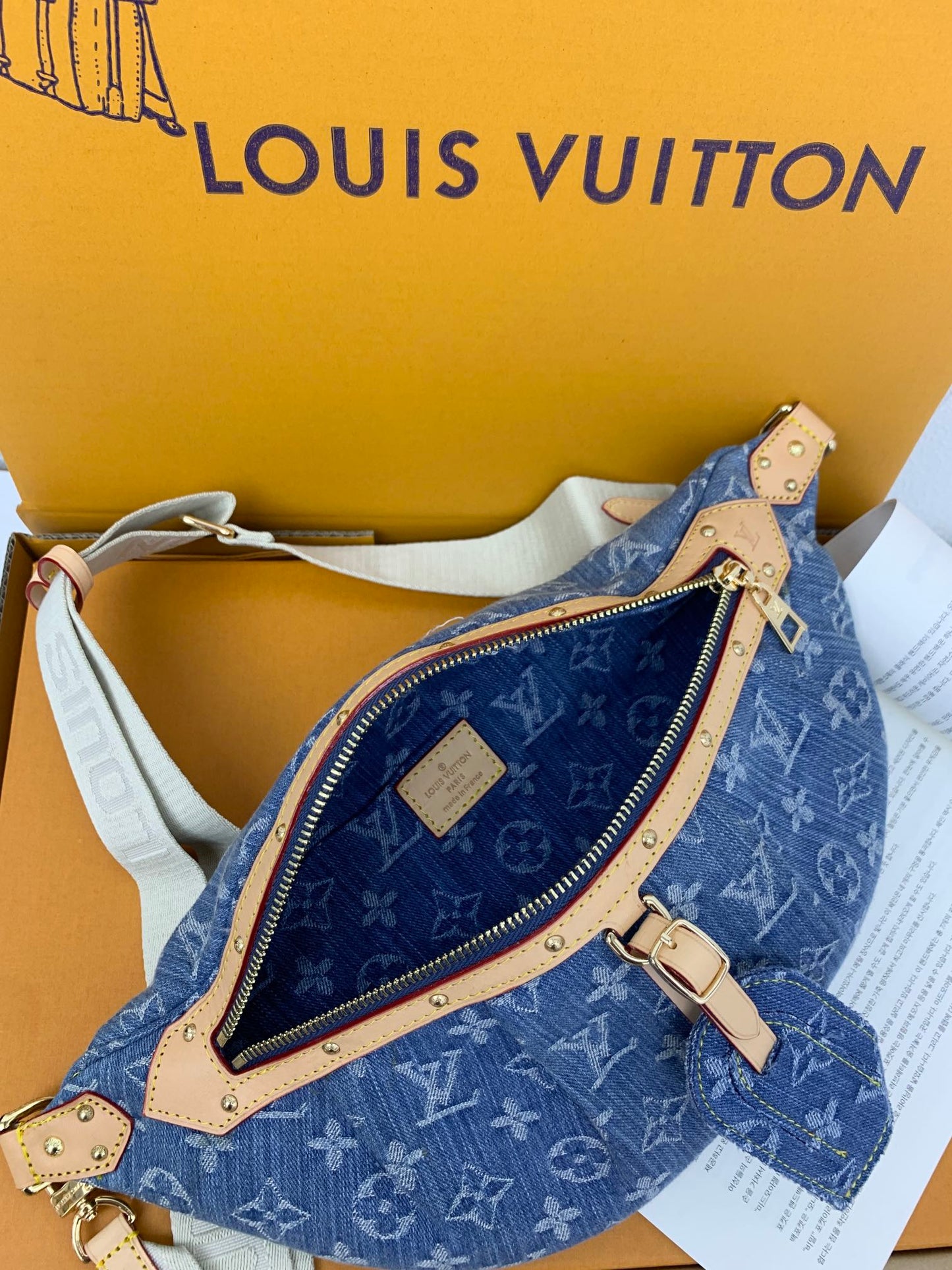 Denim Bum Bag
