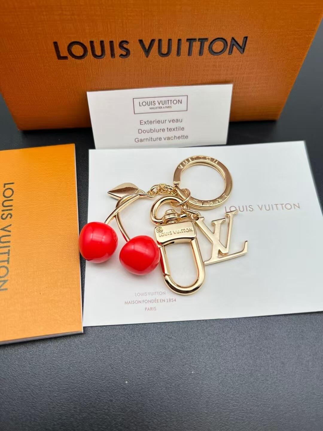 Lv Cherry Bag Charm