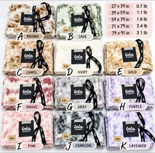 HIGH-QUALITY LOLA ORIGINAL BLANKET Du-pe