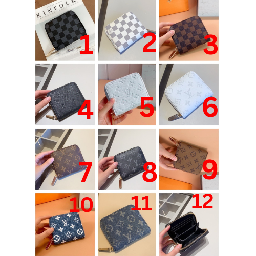 Lv Zip Wallet With Box Top Quality