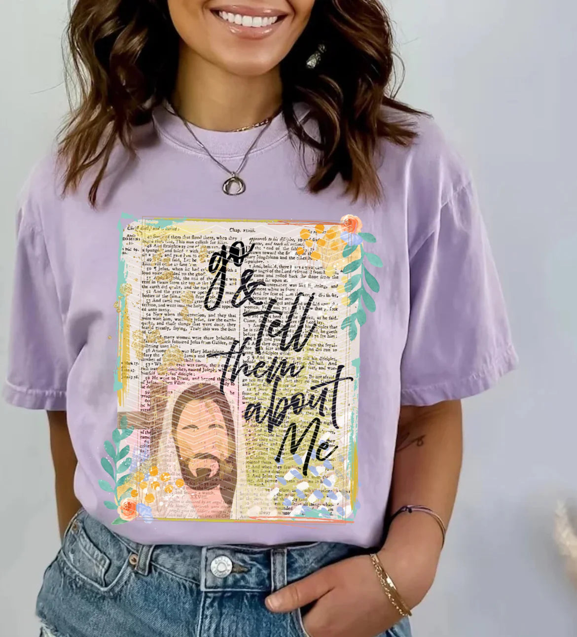 Tell them about me comfort colors t-shirt