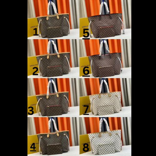 Large Mirror Quality Neverfull and wristlet