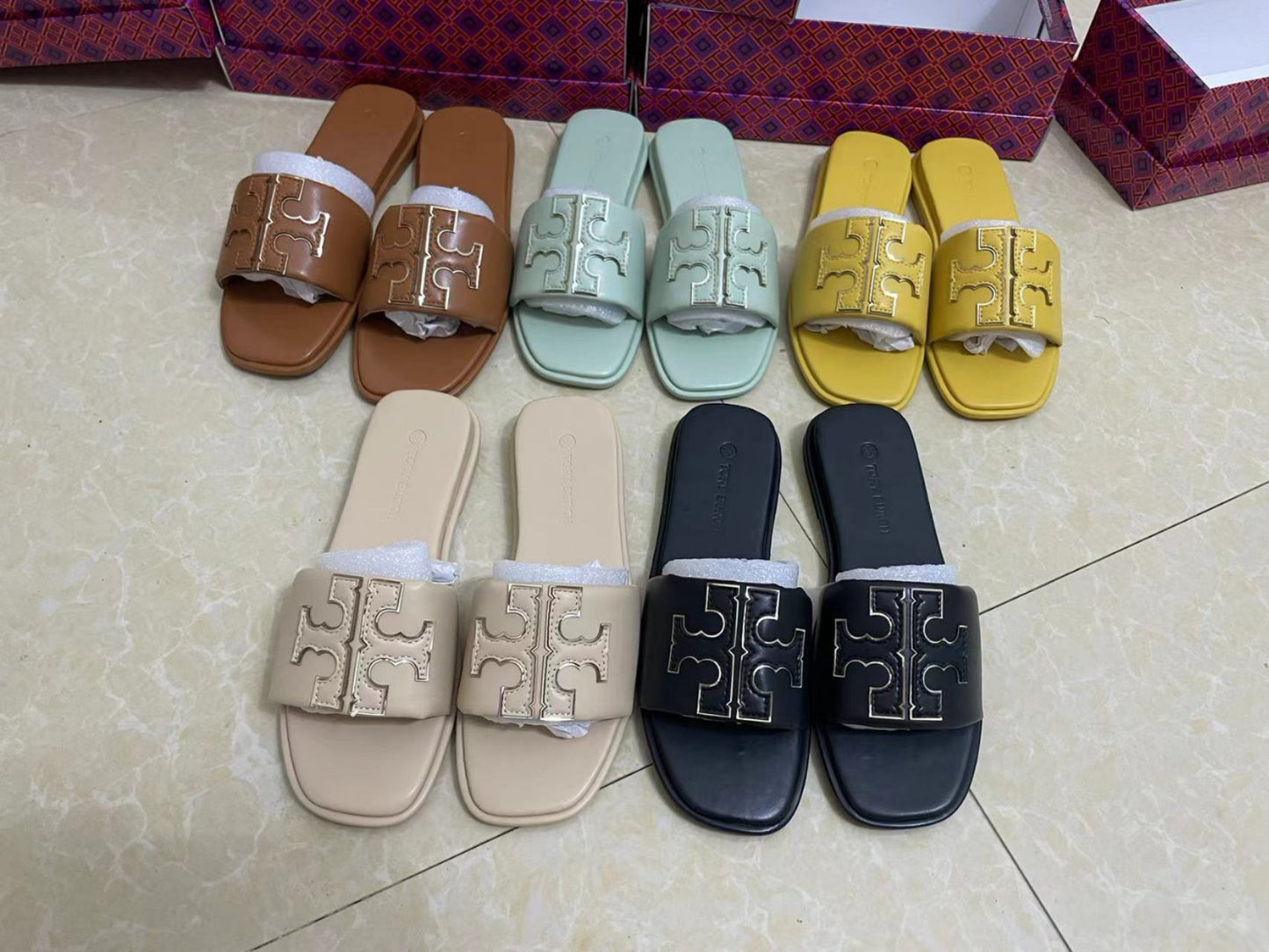 TB Flat Slip Ons