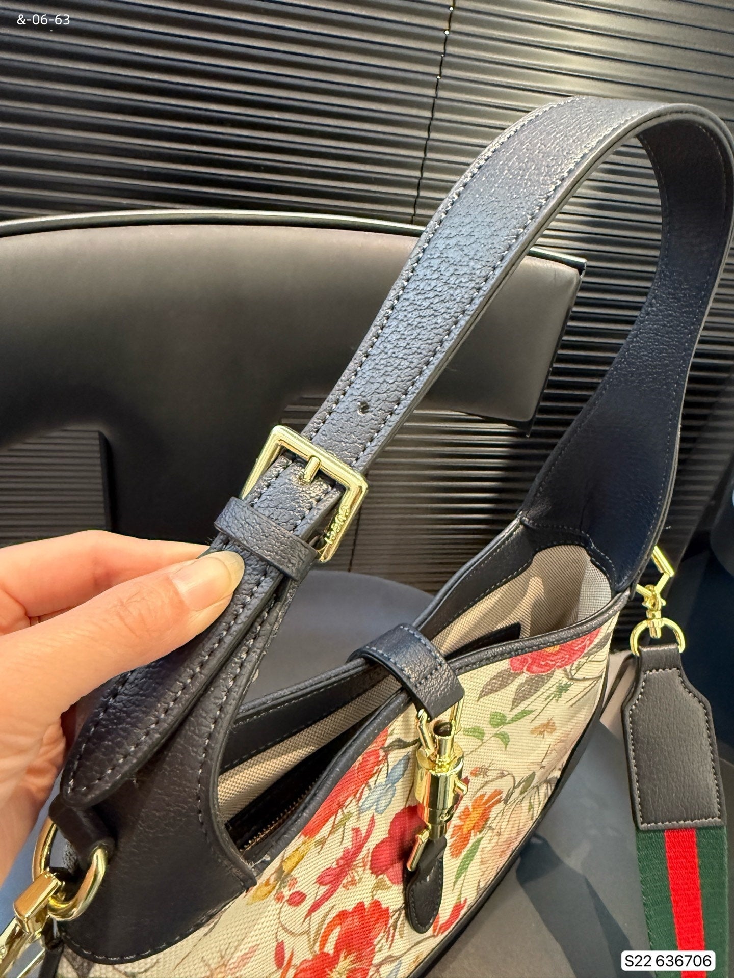 Gucci Mirror floral Bag