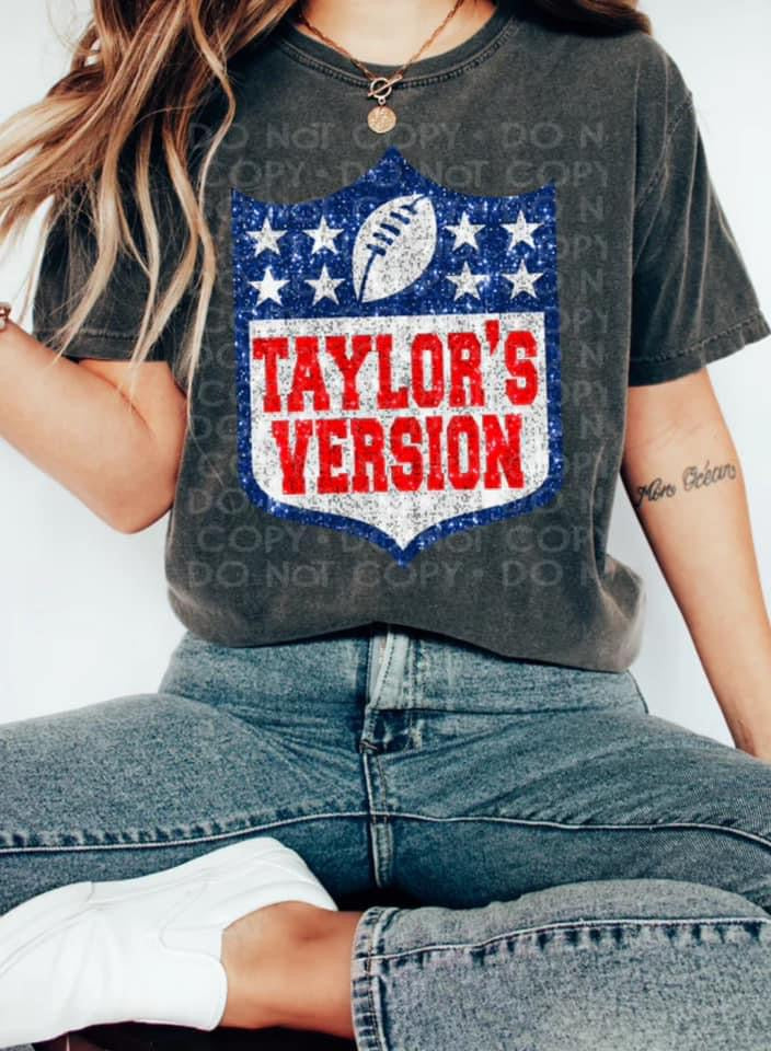 Taylor’s Version Football T-shirt