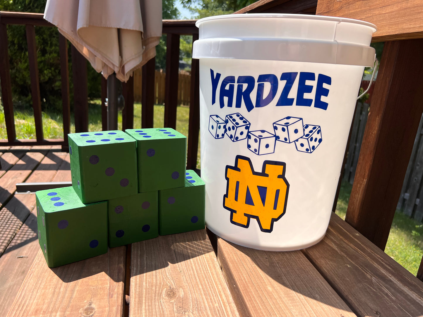 Custom Jumbo Yard Yahtzee