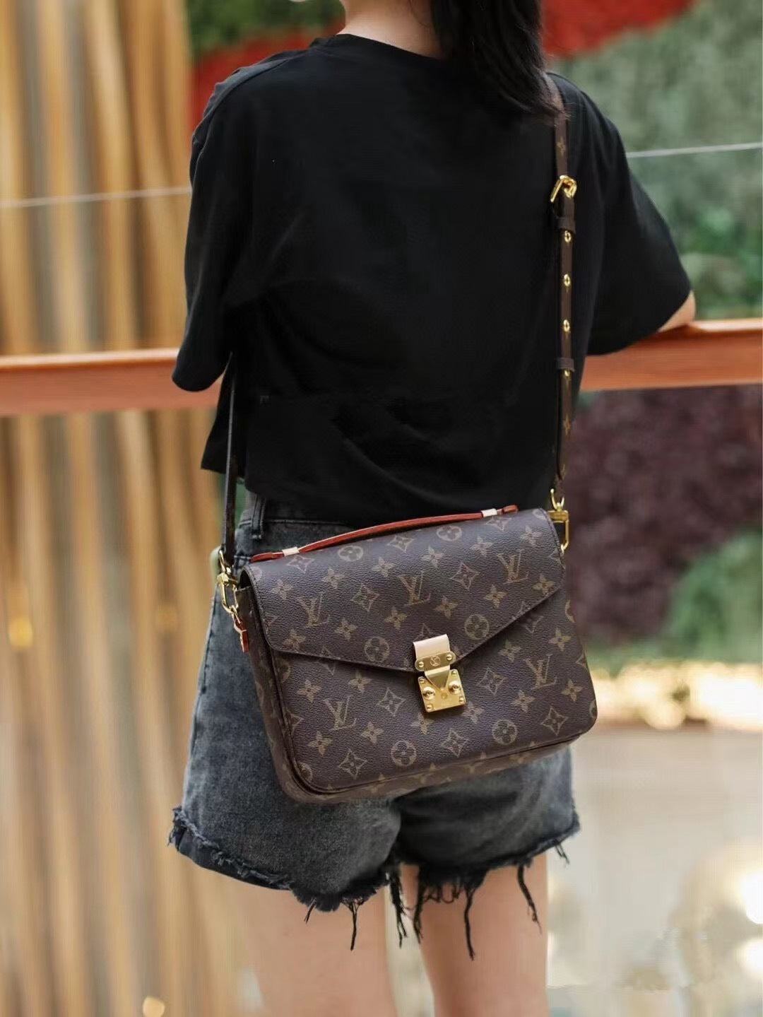 Lv Inspired Bag mirror