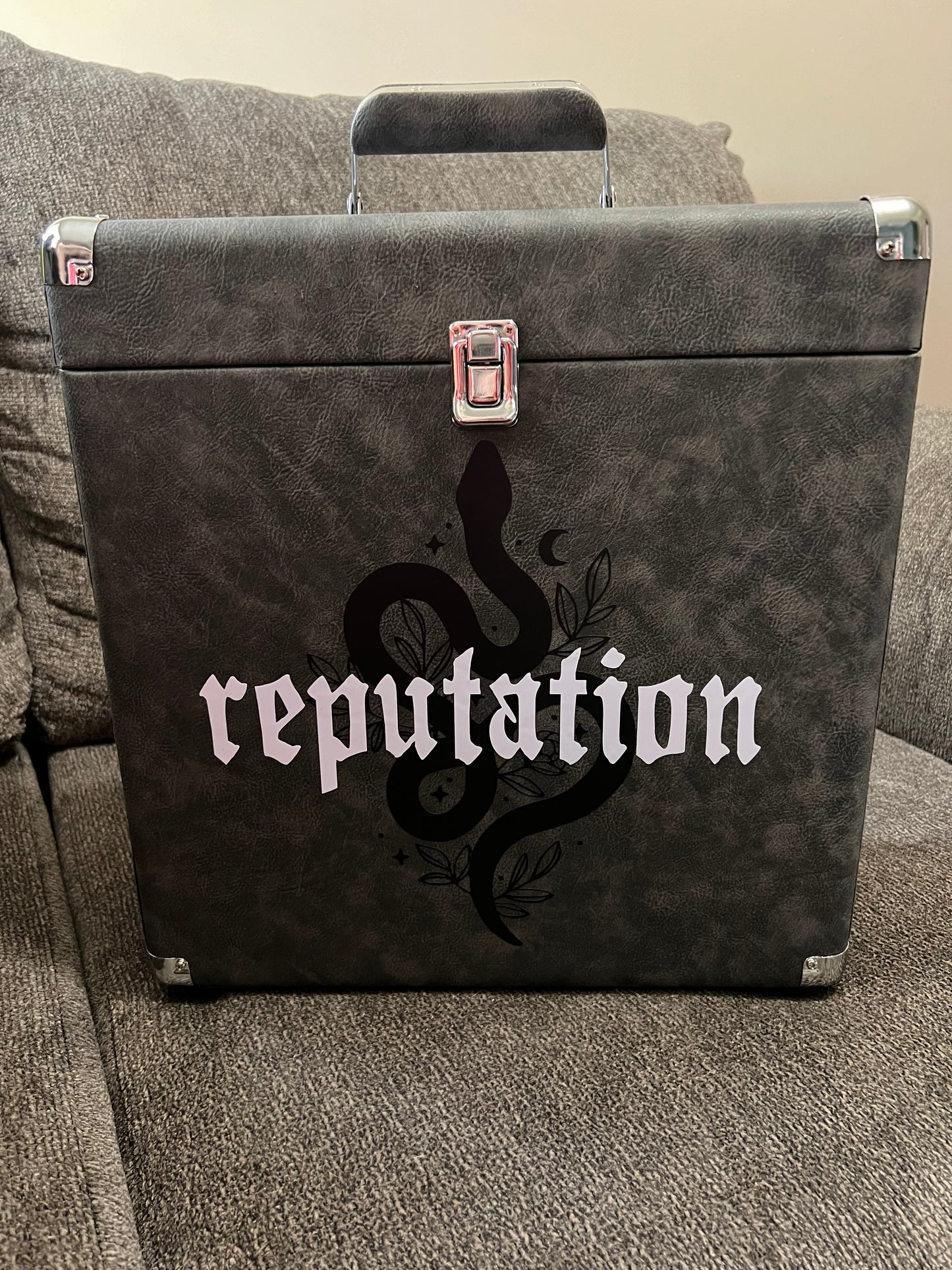 Taylor Swift Inspired Vinyl Record Storage and Carrying Case