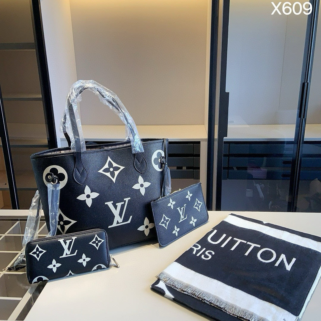 Lv Inspired Bag Set