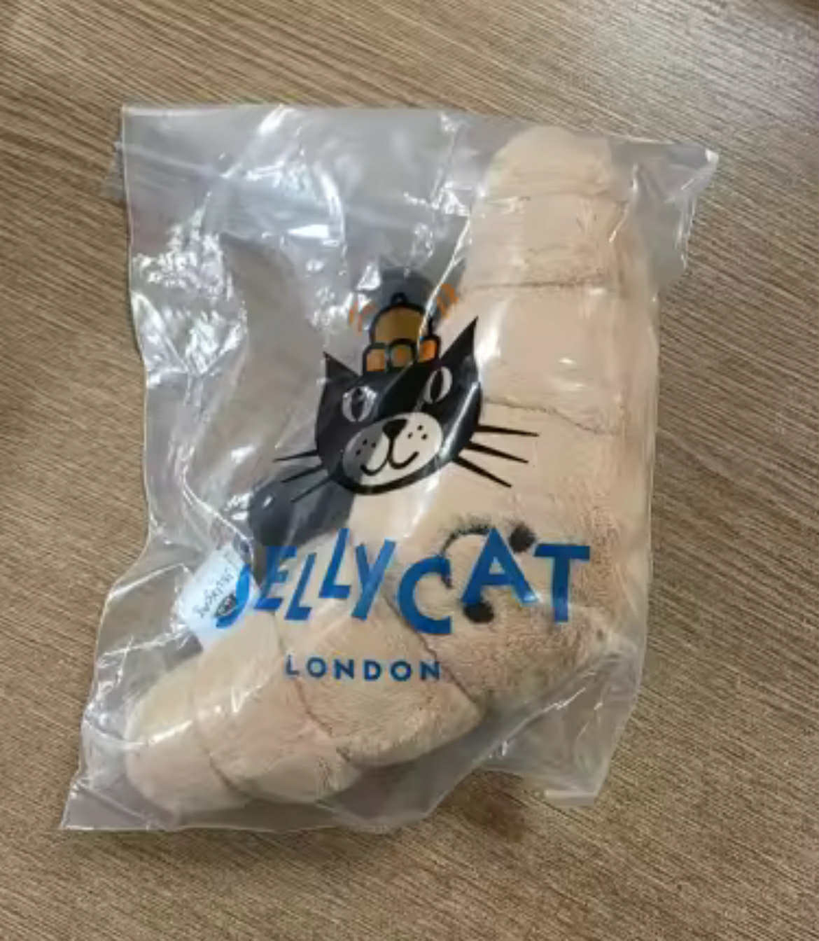 Croissant Jelly cat Keychain