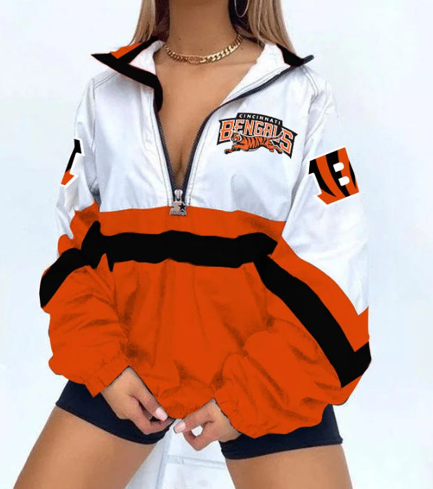 NFL Zipper Jacket All 32 Teams Available