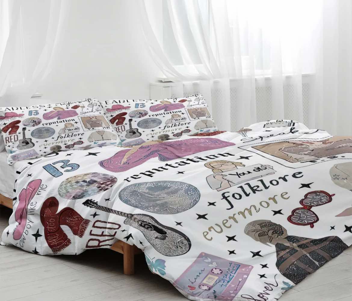 Taylor Swift 3 Piece Bedding