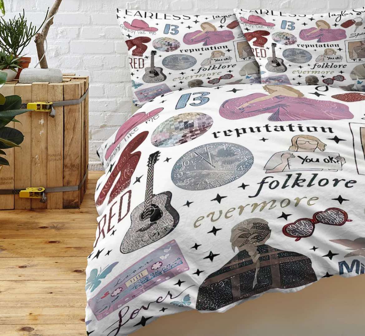 Taylor Swift 3 Piece Bedding